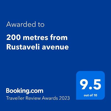200 Metres From Rustaveli Avenue Apartment Tbilisi ภายนอก รูปภาพ